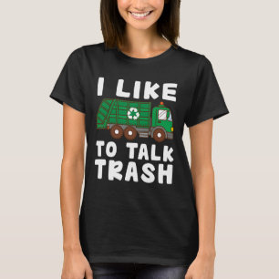 Camiseta Me Gusta Hablar De La Colección De Camiones De Rec