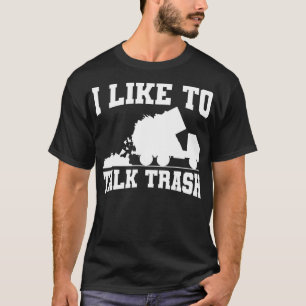 Camiseta Me Gusta Hablar De Trabajo Sanitario En Camión De 