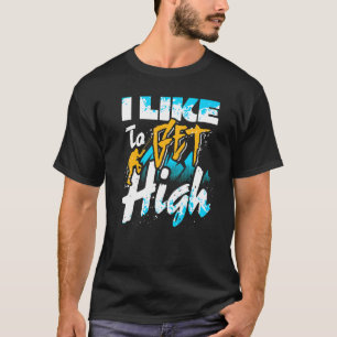 Camiseta Me Gusta Hacer Escalador De Roca Alta