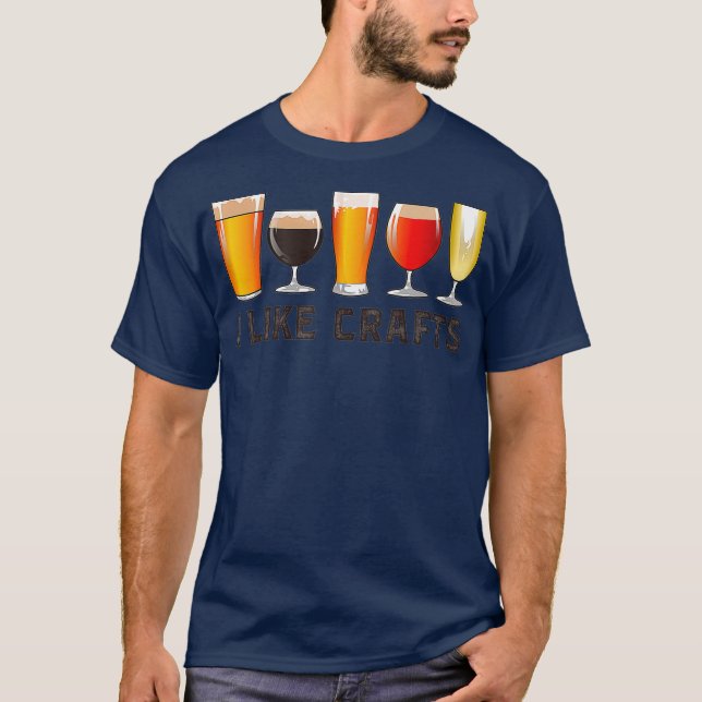 Camiseta Me Gusta Hacer Grasas De Beer Graciosas (Anverso)