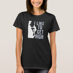 Camiseta Me Gusta Hacerme El Alto Montañero De Montaña Roc