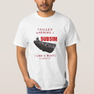 Camiseta Me gusta hundir los U-Boats