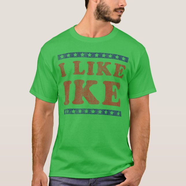 Camiseta Me gusta Ike (Anverso)