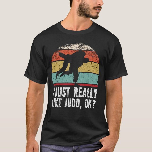 Camiseta Me Gusta Judo, ¿De Acuerdo? (Anverso)