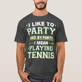 Camiseta Me Gusta Jugar Tenis