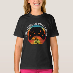 CAMISETA ME GUSTA JUGAR Y QUIZÁS 3 PERSONAS