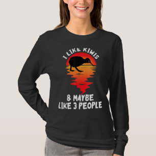 Camiseta Me Gusta Kiwis Kiwi Fruta De Aves Nueva Zelanda So