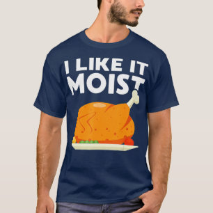 Camiseta Me Gusta La Cena Graciosa De Acción De Gracias Tur