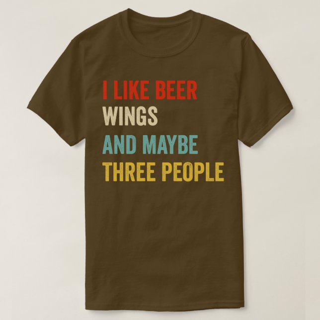 Camiseta Me Gusta La Cerveza (Diseño del anverso)