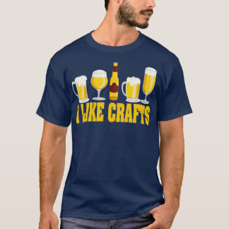 Camiseta Me gusta la cerveza artesanal T