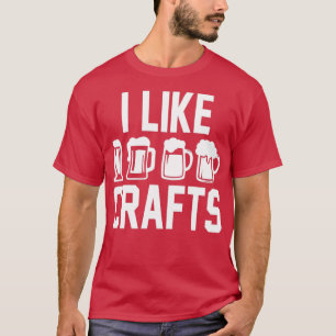Camiseta Me gusta la cerveza artesanal T