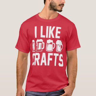 Camiseta Me gusta la cerveza artesanal T