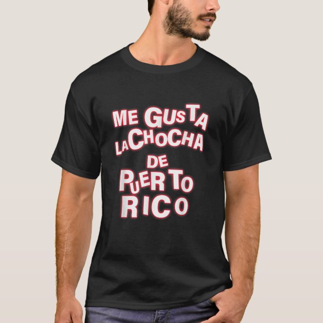 Camiseta Me Gusta La Chocha De Puerto Rico (Anverso)