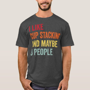 Camiseta Me Gusta La Copa Acumulando A Tal Vez 3 Personas