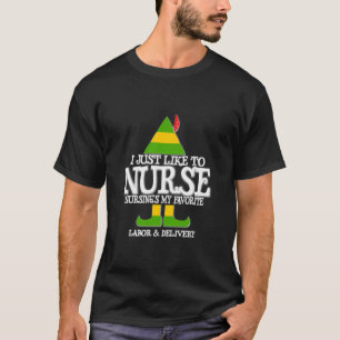 Camiseta Me Gusta La Enfermería Ldr Laborista Ob Elf Enferm