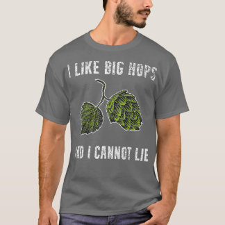 Camiseta Me Gusta La Graciosa Cerveza Craft Hops Homebrew B