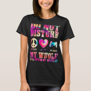 Camiseta Me gusta la motocicleta mi perro y tal vez tres pe
