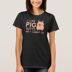Camiseta Me gusta la parrillada PIG Butts