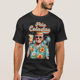Camiseta Me Gusta La Pina Colada Verano Beber Divertido Tru