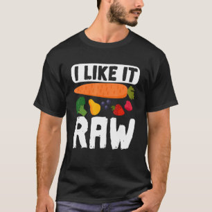 Camiseta Me Gusta La Raw Carrote Vegetarian Vegetarian Pl