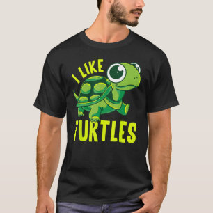 Camiseta Me Gusta La Tortuga Tortuga Tortoise Tortoises Jok