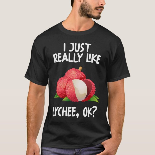Camiseta Me Gusta Lychee Ok (Anverso)