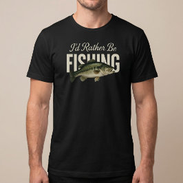 Camiseta Me Gusta Más Pescar