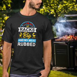 Camiseta Me Gusta Mi Amo De Grill BBQ