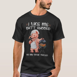 Camiseta Me Gusta Mi Bocina Y Mi Cerdo Pulido