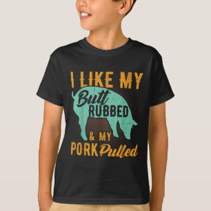 Camiseta Me Gusta Mi Bóveda Y Mi Porcino Bebq Funny