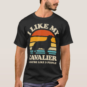 Camiseta Me Gusta Mi Cavalier King Charles Spaniel Perro Lo
