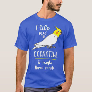Camiseta Me gusta mi cóctel y tal vez tres personas Cute