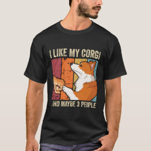 Camiseta Me Gusta Mi Corgi Galés