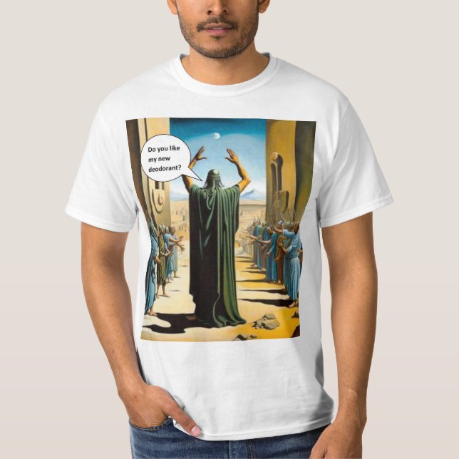 Camiseta Me gusta mi desodorante (Anverso)
