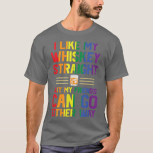 Camiseta Me Gusta Mi Gay Lesbiana Del Orgullo Gay De Whiske