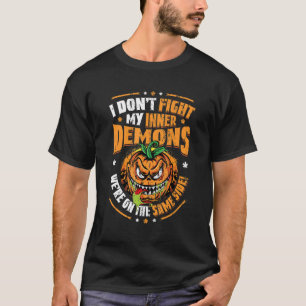 Camiseta Me Gusta Mi Humor Gótico De Los Demonios Internos_