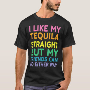 Camiseta Me Gusta Mi Lésbica Gay Orgullo Gay Tequila