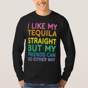 Camiseta Me Gusta Mi Lésbica Gay Orgullo Gay Tequila