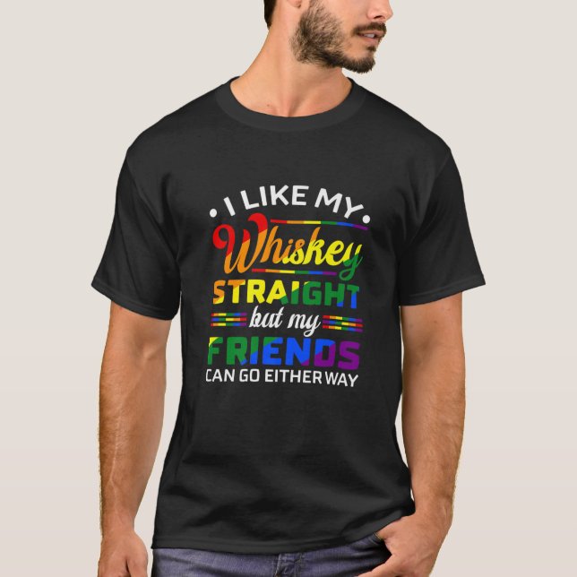 Camiseta Me Gusta Mi Lésbica Gay Orgullo LGTB (Anverso)