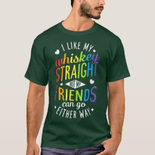 Camiseta Me Gusta Mi LG De Orgullo Gay Llanto De Whiskey