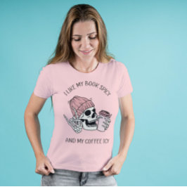 Camiseta Me Gusta Mi Libro Spicy, Funny Bookish