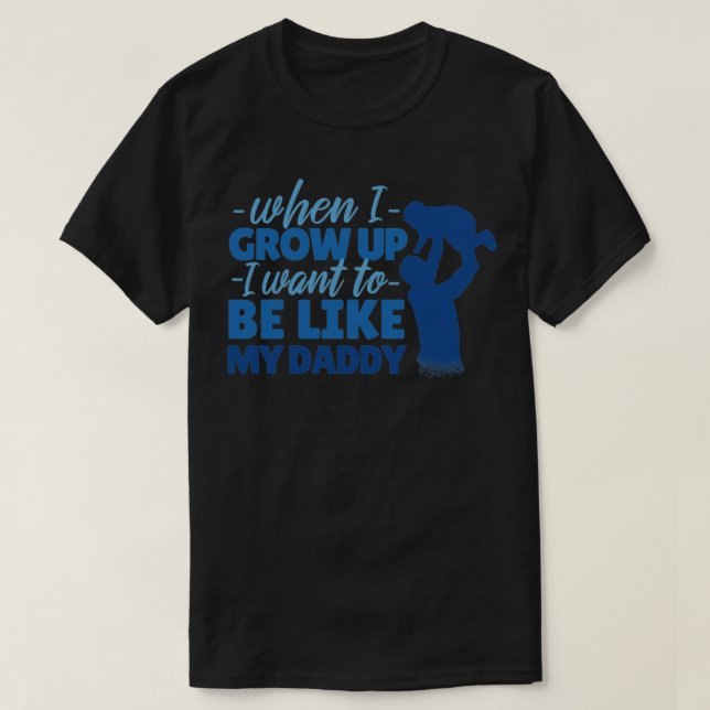 Camiseta Me gusta mi papá (Diseño del anverso)