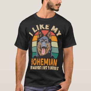 Camiseta Me Gusta Mi Pastor Bohemio Y Quizá Como 3 P