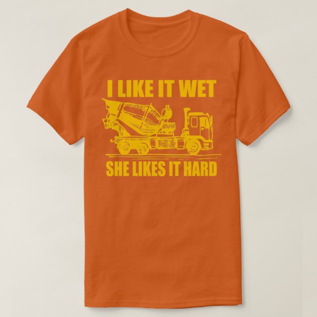 Camiseta me gusta mojarse le gusta el regalo de camión de c