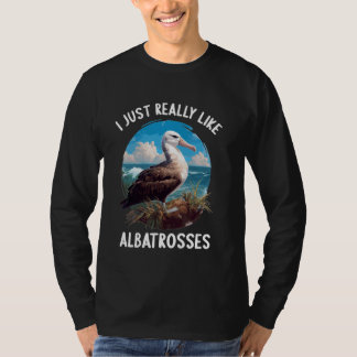 Camiseta Me gusta mucho Albatrosses Amantes Albatross