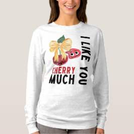CAMISETA ME GUSTA MUCHO CHERRY