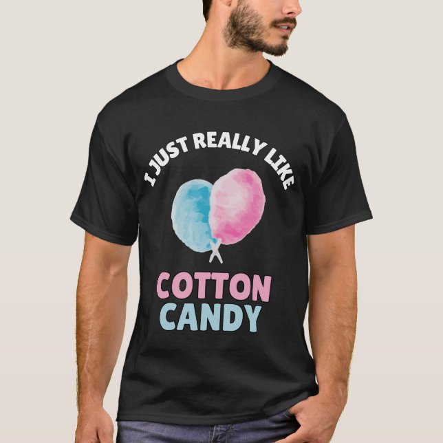 Camiseta Me Gusta Mucho el Algodón de Azúcar (Anverso)