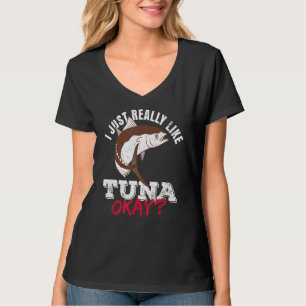Camiseta Me gusta mucho el atún.