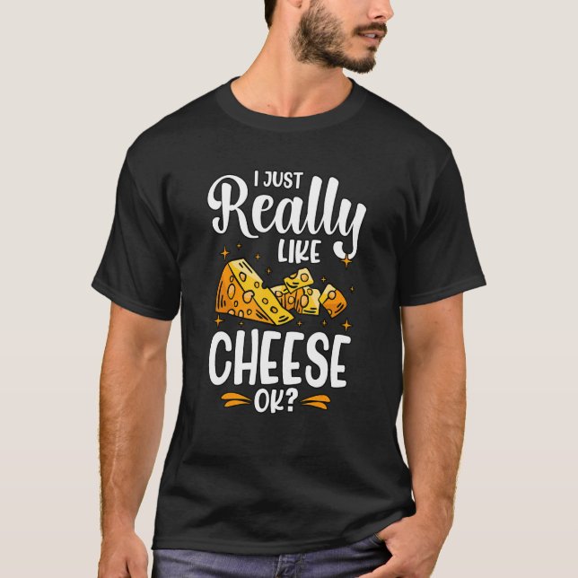 Camiseta Me Gusta Mucho El Cheese Ok (Anverso)