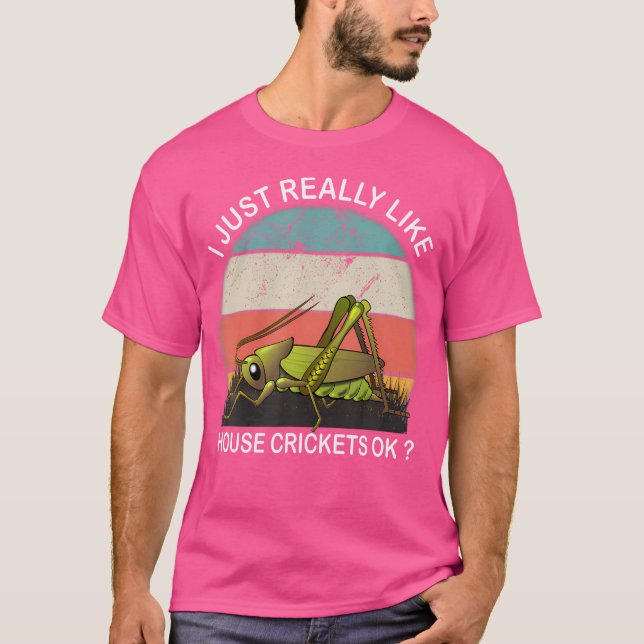 Camiseta Me Gusta Mucho El Cricket De La Casa. (Anverso)